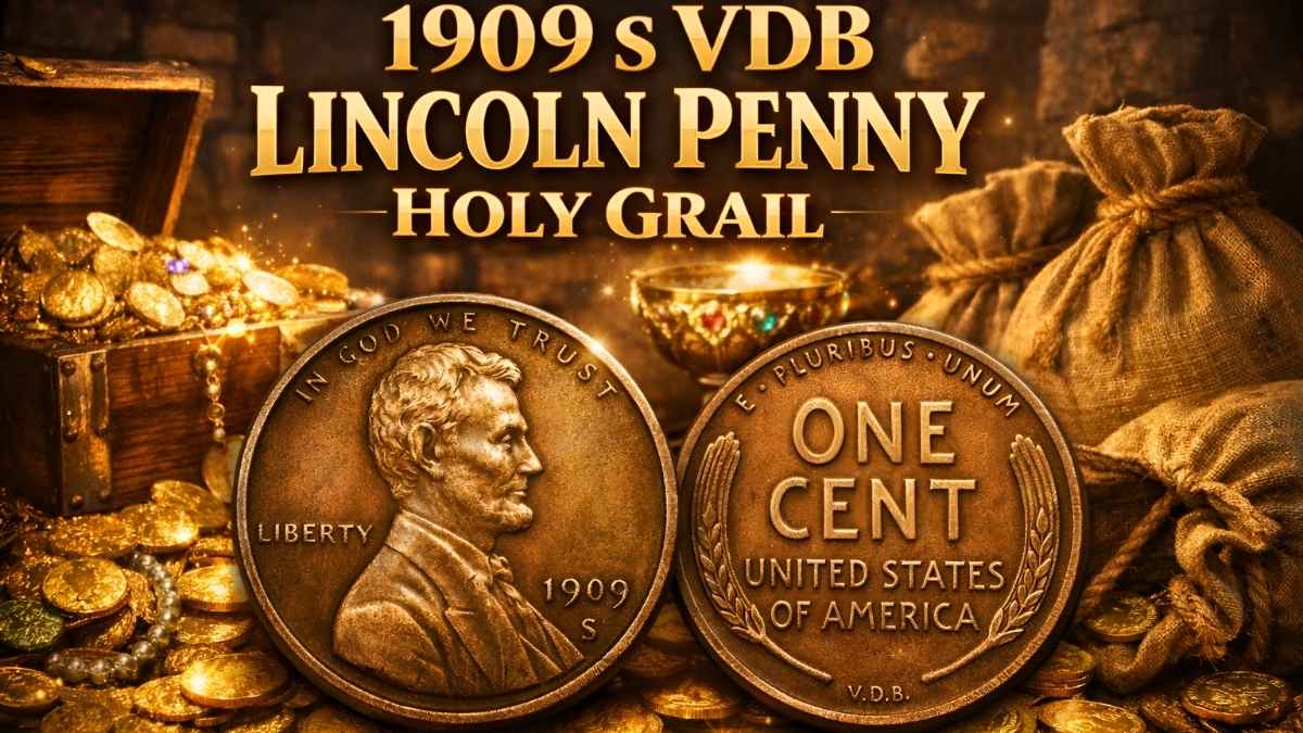 1909 S VDB Lincoln Penny Holy Grail: Claimed to Be Worth $280M and Still Missing