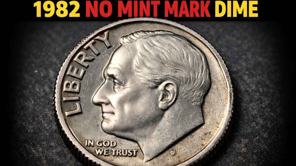 1982 No Mint Mark Dime: Circulation Mystery Rumored to Be a $150M Treasure Found by Accident