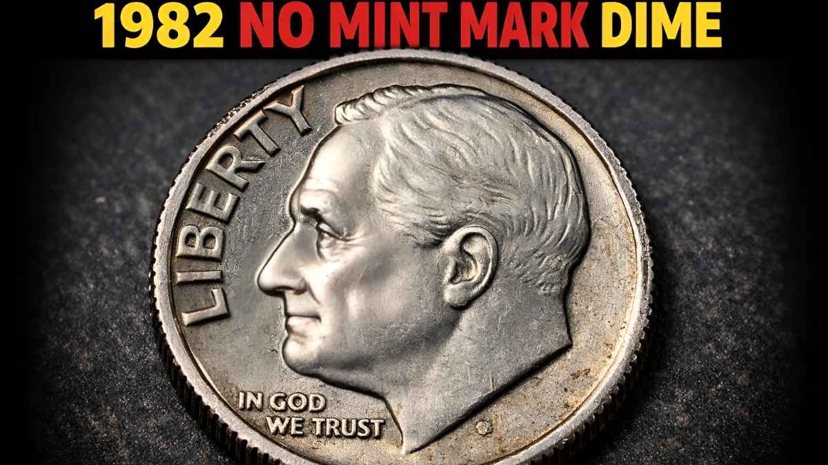 1982 No Mint Mark Dime: Circulation Mystery Rumored to Be a $150M Treasure Found by Accident