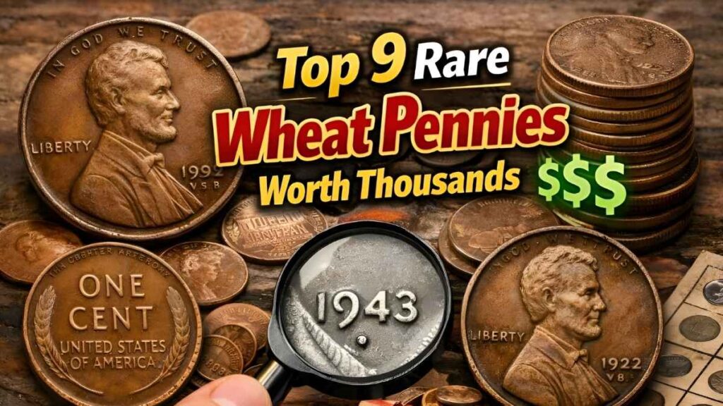 Top 9 Rare Wheat Pennies Worth Thousands: Hidden Treasures in Your Pocket Change
