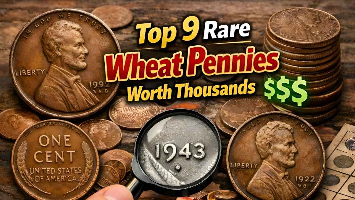 Top 9 Rare Wheat Pennies Worth Thousands: Hidden Treasures in Your Pocket Change